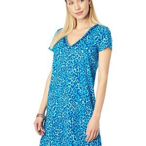 LILLY PULITZER: Etta V-Neck Dress; Oyster Bay Navy My Favorite Spo…